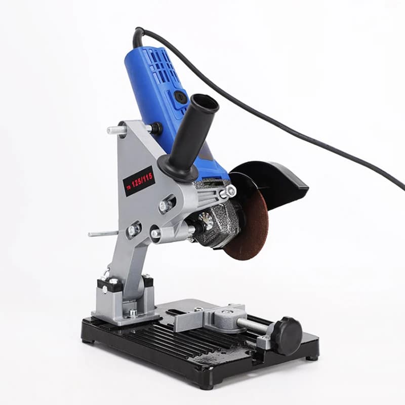 【Hot】Angle Grinder Stand Holder Cutter Support Bracket Diy Cutting Machine Cast Iron Base For 100-125 Angle Grinder Tool Accesso
