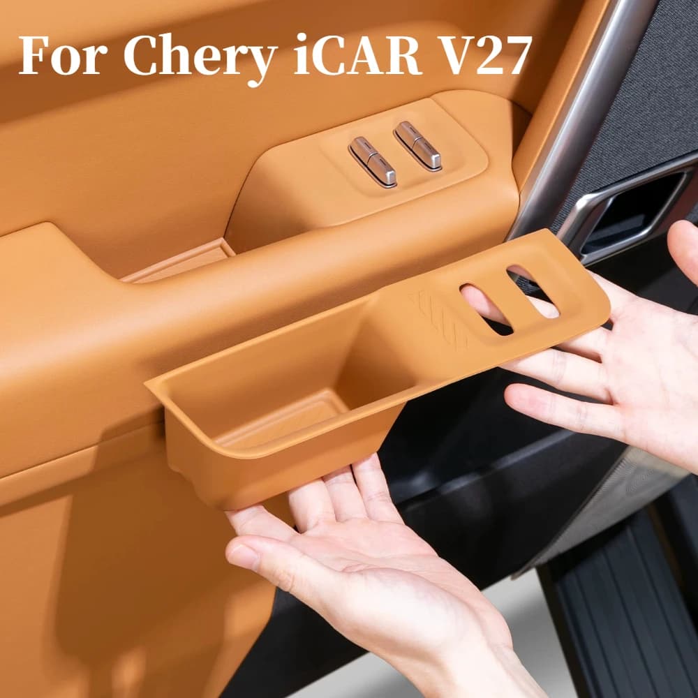 For Chery iCAR V27 Window Lift Switch Button Panel Silicone Protective Pad Anti Dirty Wear Resistant Interior Decoration Cover