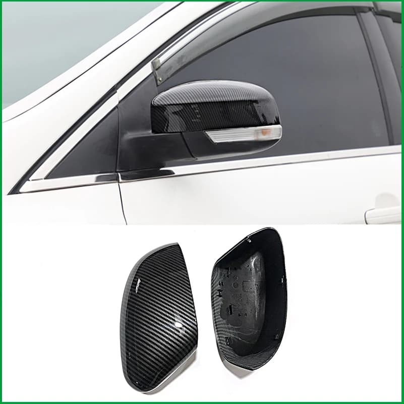 For Ford Focus 2012-2017 Door Side Wing Rearview Mirror Cover Cap Housing Replace Trim Car Styling Auto Accessories