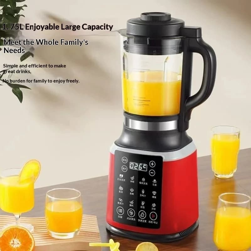 Commercial Juicer Smoothie Blenders Soy Milk Maker Food Procsor Mixer Kitchen