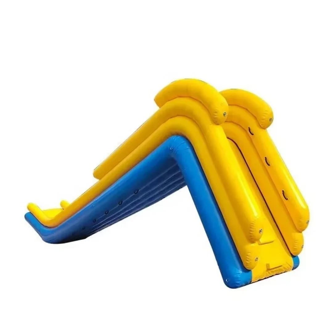 Inflatable Water Yacht Slide Inflatables Dock Slide For Boat Yacht Slide Floating Pool Inflatable Island Floating Lounge