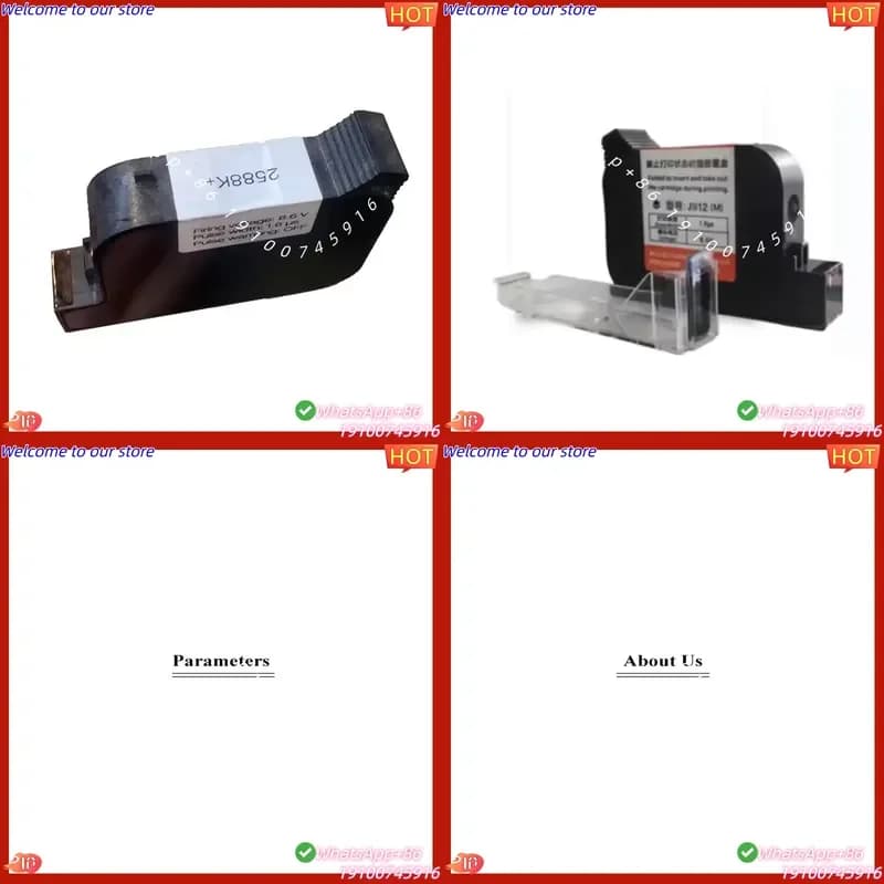 2026 HZPK Fast Dry Ink Quick-drying Universal Ink Cartridges Wholesale for Handheld Inkjet Printer