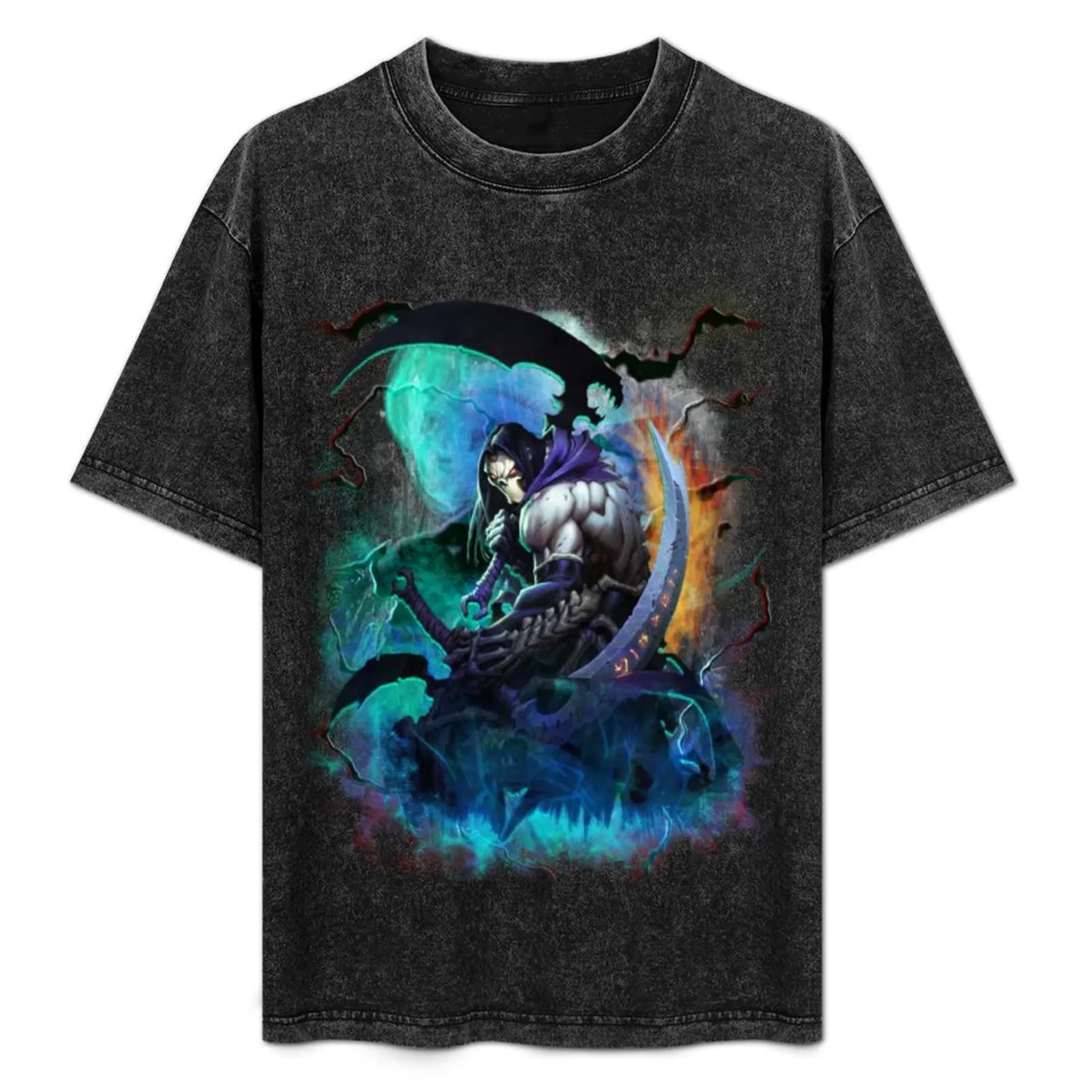 Darksiders 2 T-Shirt Basic Short Sleeve T-Shirt for Men