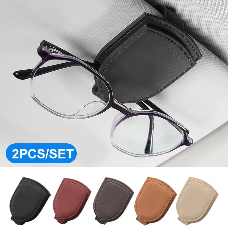 Car Glasses Holder Sun Visor Sunglasses Clip For BMW 3 5 Series G20 G32 F10 F30 X1 X3 G01 X5 G05 E46 G30 G60 Auto Accessories