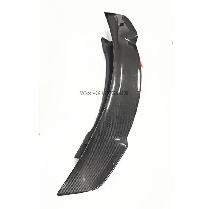 New Arrival SD Style Half Carbon Fiber Rear Trunk Spoiler Wing for 911 991 Carrera 4S Spioler Car Exterior Accessories