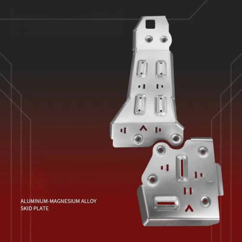 5/8mm Aluminum Engine Oil Cooler Sliding Plate Lower Guard Plate