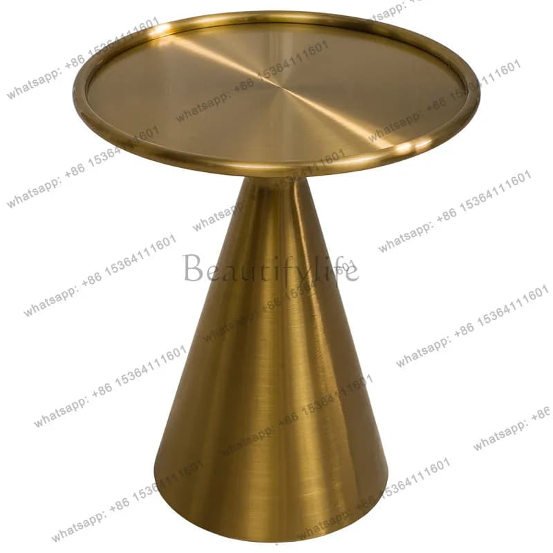 Customizable  Sofa Corner Simple Modern Creative Small Round Table Mobile Light Luxury Small Simple Tray Table