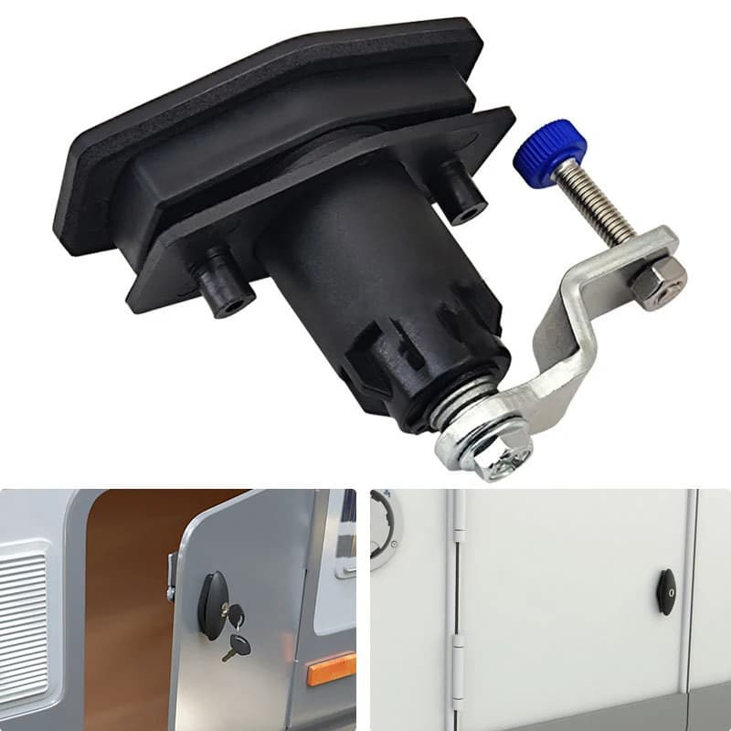 Compression Lock For RV Camper Van Truck Doors Pop-Up Cabinet Door Lock (Includes 2 Keys) Suitable For Swift Elldis Motorhomes