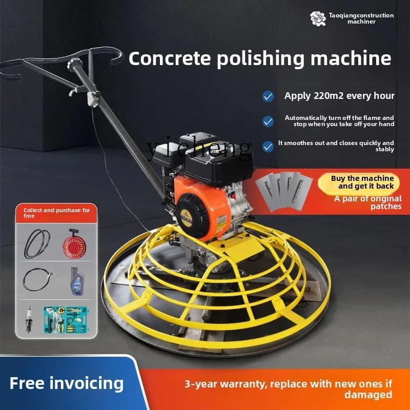 YFY  concrete polisher cement pavement closing surface grinding and polishing electric trowel