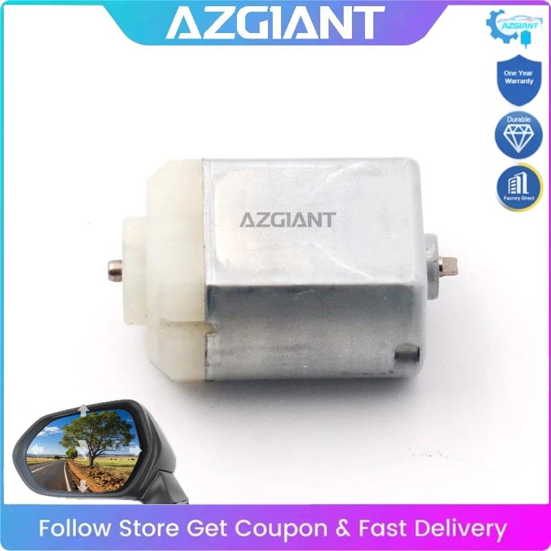 AZGIANT Car Side Rearview Mirror Adjust Actuator Repair Inner Motor for 2008-2015 FIAT 500 Original Parts Durable Replace
