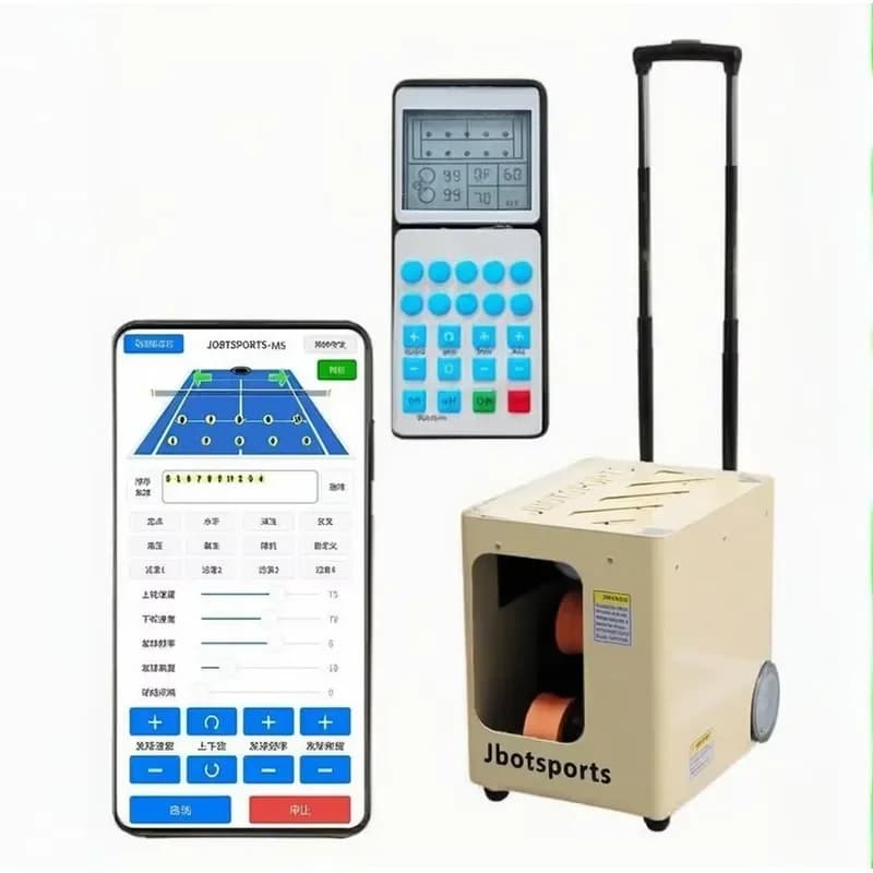 New Wholesale Practice Pickleball Pickle Ball Training Machine with High Speed and APP Remote Control