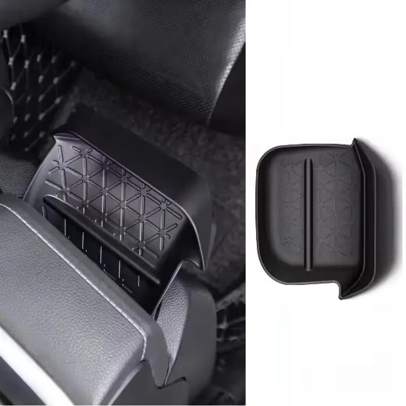 For Toyota RAV4 2020‑2025 Driver Side Hidden Pull‑Out Drawer Privacy Storage Box Interior Organizer Container Car Accessories