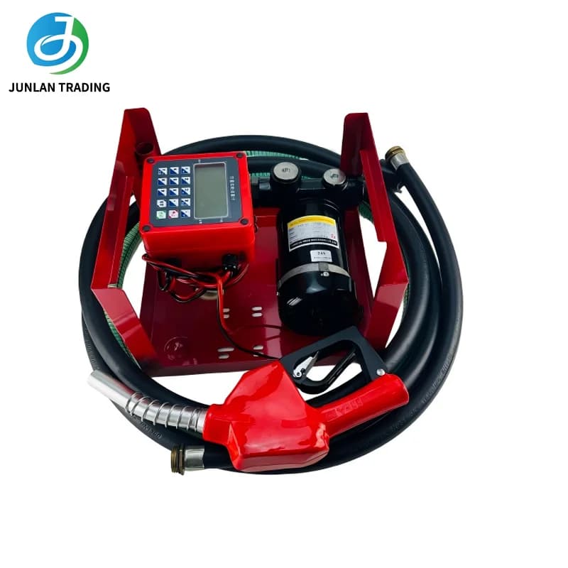 12V24V Portable Fuel Transfer Pump Assembly Electric Oil Gear Pump OEM Small Oil Gear Pump for Power Pack 550W