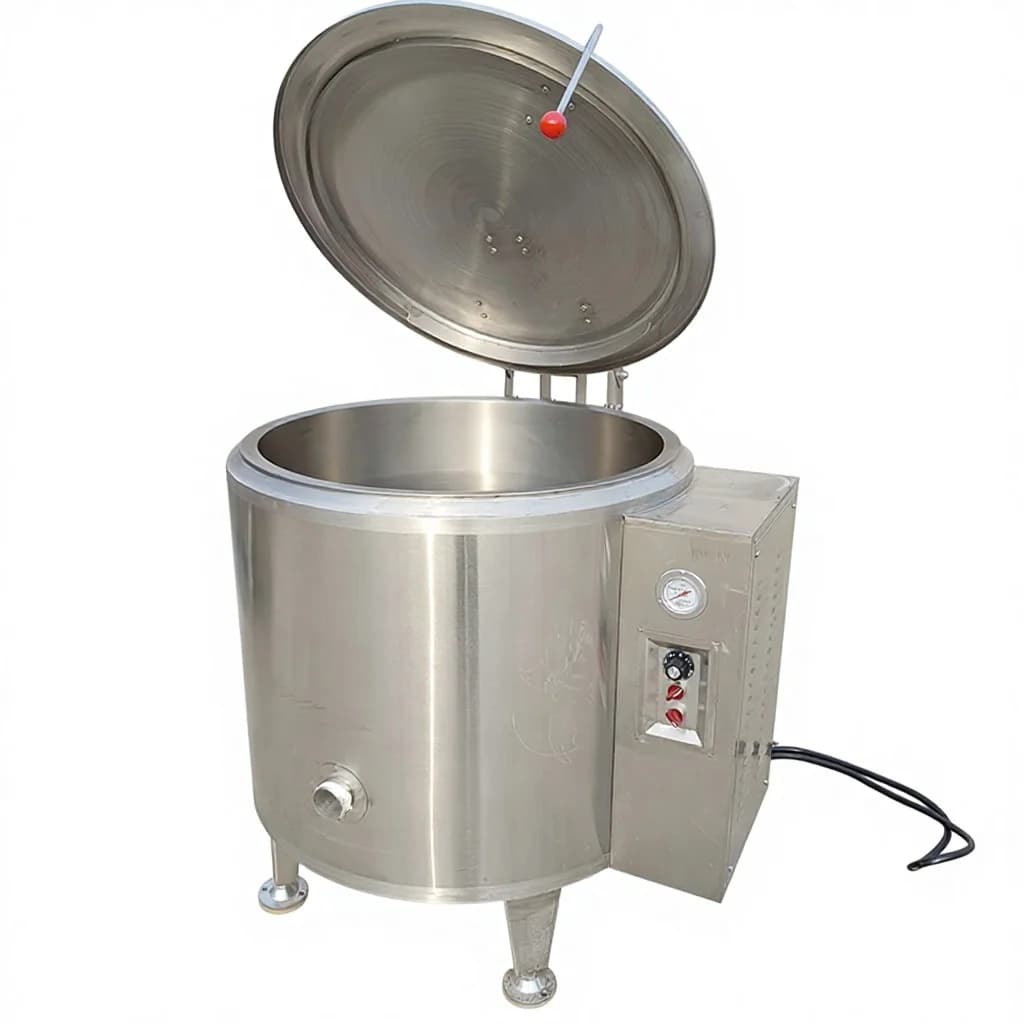 Industrial 60-600L Cooking Pot Gas or Electric Soup Porridge Bucket Commercial Cooking Equipment