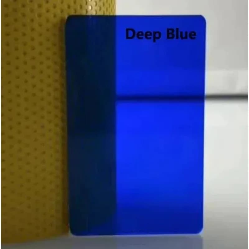 Colorful Translucent Acrylic Sheet PMMA Plexiglass Tinted Plastic Panel Red Blue Orange Thick 3-10m For Display Home Decor