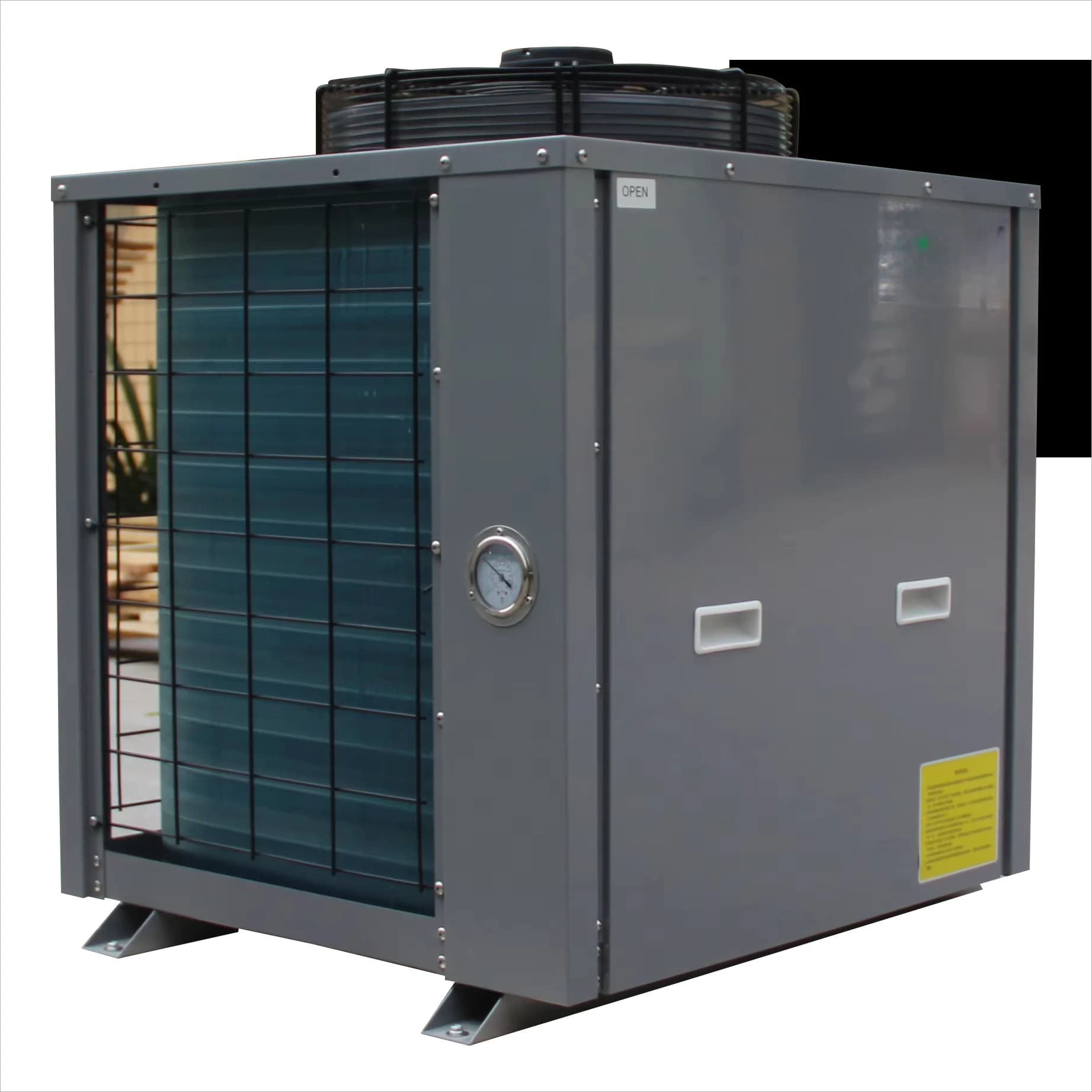 Energy Saving 50kw Air Source Heat Pump Commercial Heating and Cooling Air to Water Variable Frequency Heat Pump Swimming Pool