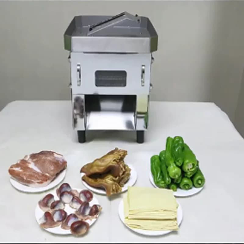 Electrical Best-selling Household and Commercial Stainless Steel Meat Cutter Customizable Removable Blade Spacing