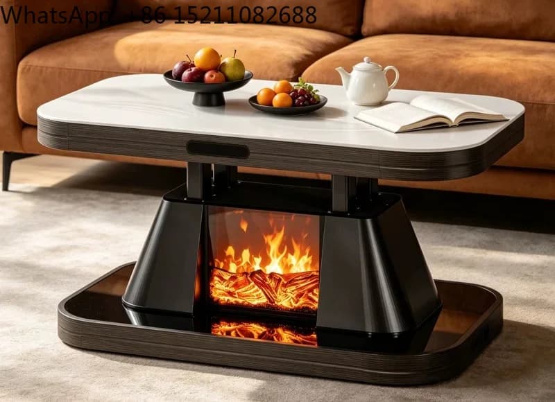 SCY can automatically lift the heating table, living room household electric heater, fire table and coffee table