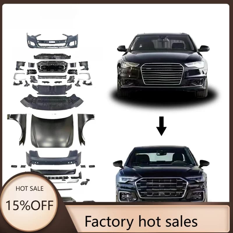 Premium Car Accsori Factory Auto Bodykit A - C Upgr To C Body Kit Conversion Bumper Front High Quality