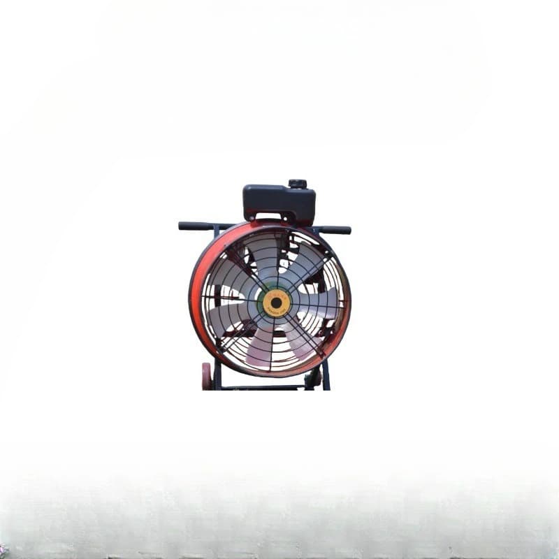 Mobile fire exhaust machine  mobile water wheel hydraulic drive