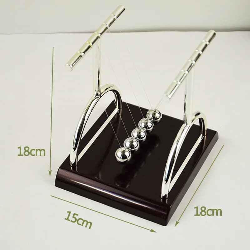 Newton Pendulum Ball Home Desk Decorative Craft Item Creative and Simple Birthday Gift - High-end Display Piece