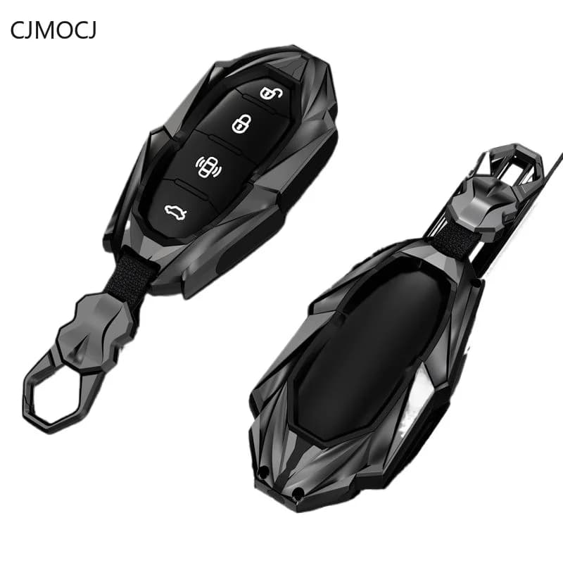 For 2024-2025 Hongqi HS5 H5 E-QM5 H9 HS3 H6 HS7 Key Case Cover, Zinc Alloy Metal Protective Car Key Fob Shell,Hongqi Accessories