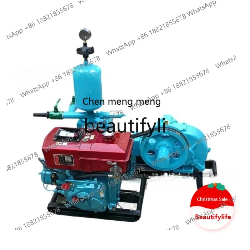 X C45 Small diesel, three-cylinder piston diesel grouting machine, high-power diesel mortar grouting machine