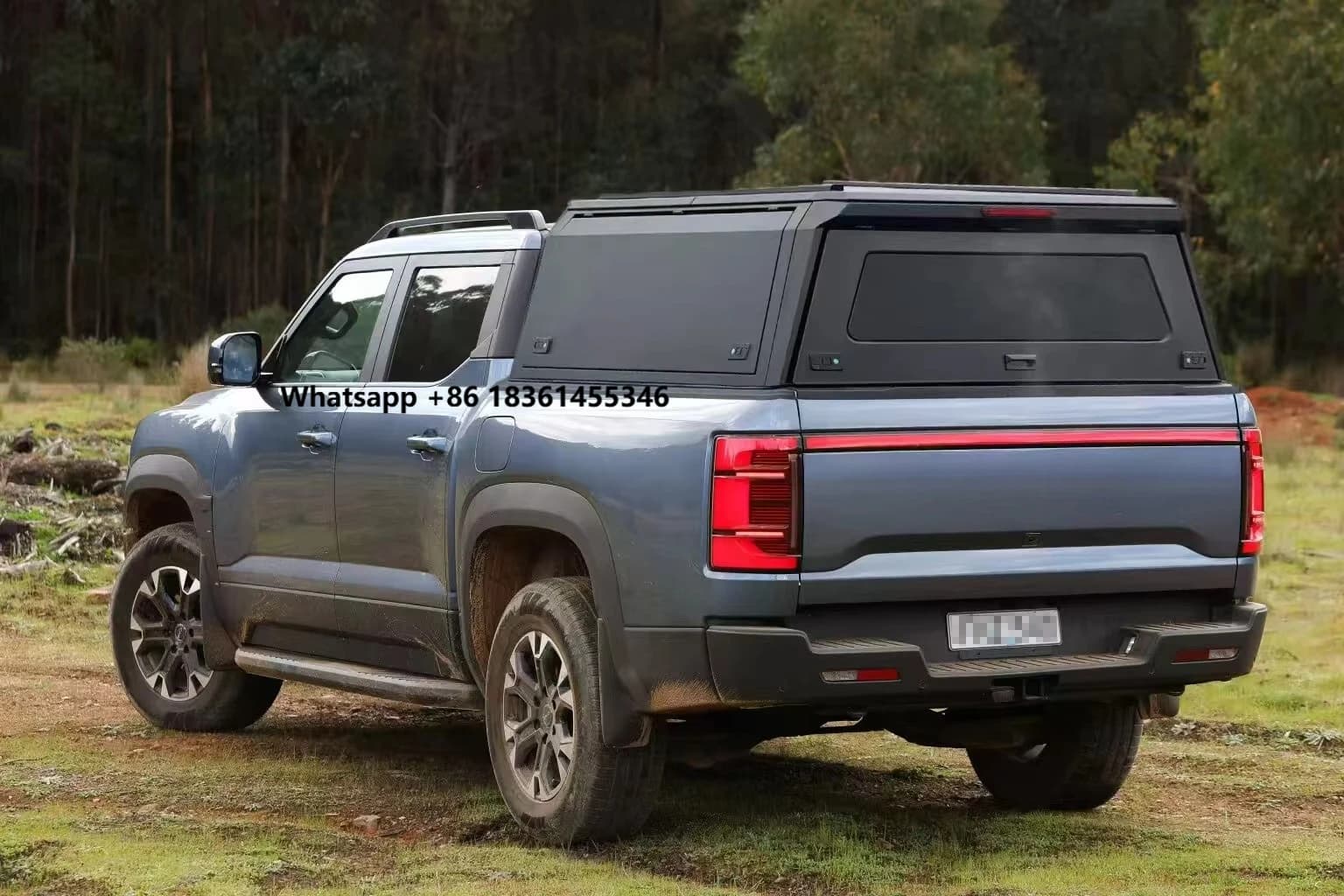 For Hilux  Ranger Raptor Gladiator 4x4 Waterproof Hilux Canopy Pickup Hardtop Aluminum Canopy Truck Topper Tonneau Cover