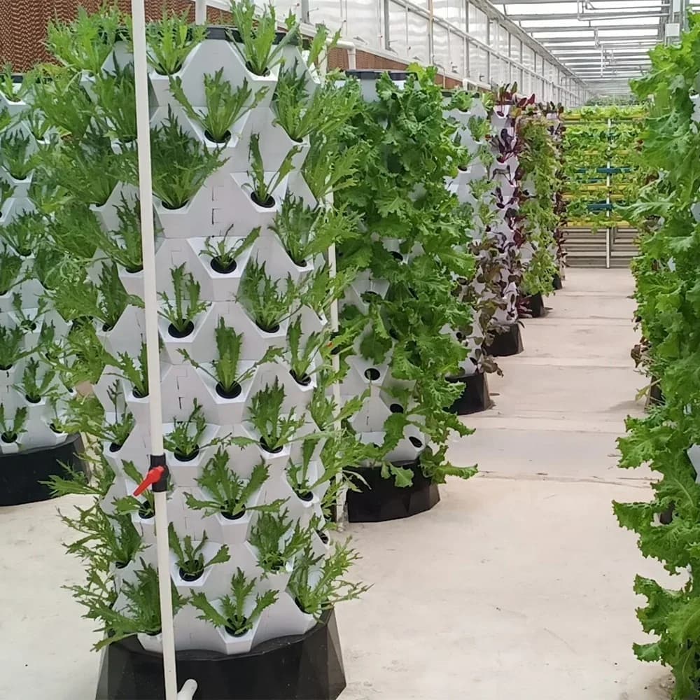3D flowerpot, family balcony, vegetable planting, soilless cultivation, vegetable planting box