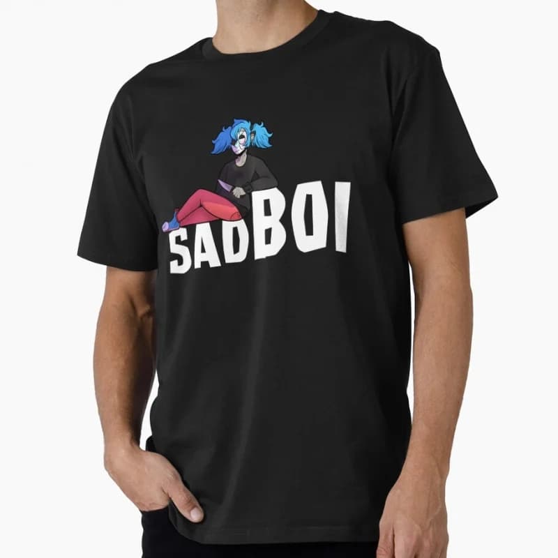 sadboi Sally face Super gearboy Video game Gift T-Shirt for gamer 100% Cotton Short-Sleeve Unisex Tee All Size Tops S–6XL