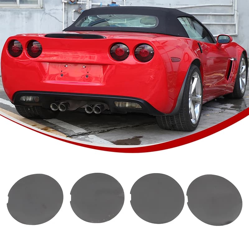 Car TPU Sticker Fit for Chevrolet Corvette C6 2005-2013 Headlight Rear Headlight Film Decoration  Car Protection Accessories