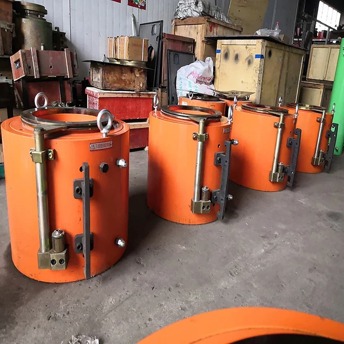 Hot Sell Factory Low Price 40- 1000 Ton Prestressed Post Tension Hydraulic Stressing Jack For Bridge