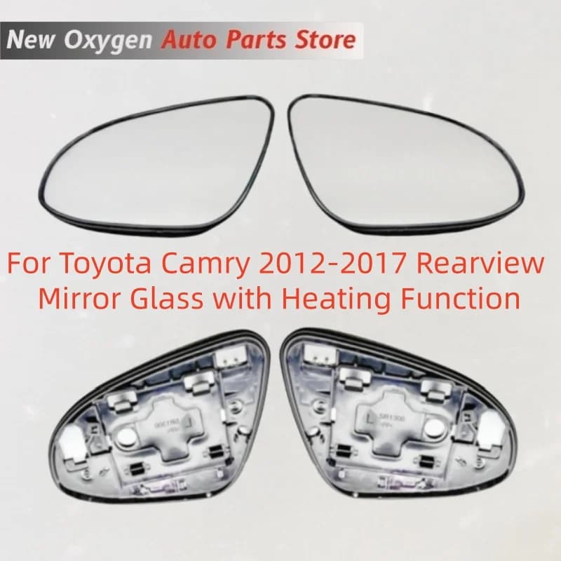 For Toyota Camry 2012-2017 Rearview Mirror Glass with Heating Function