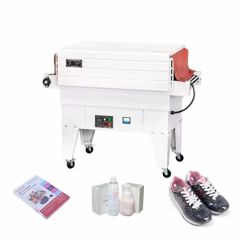 BSN-4522 Electric Infrared Ray Dish PVC Film Shrink Wrapping Machinery