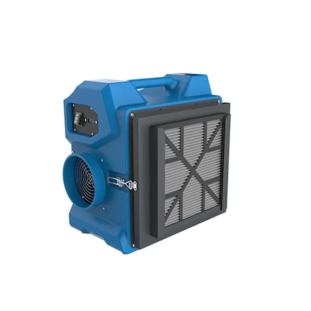 Commercial 500 600 800 CFM Hepa 13 Filter Industrial Negative Air Scrubber Portable Dust Air Purifier Vacuum