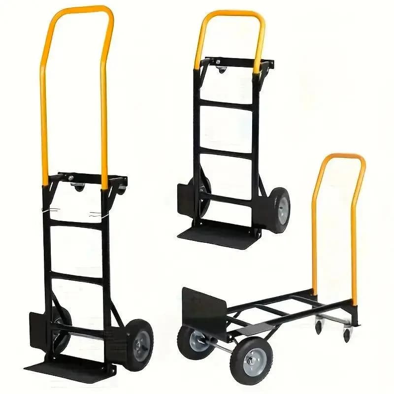 Practical four-wheel garden trolley Heavy duty and durable