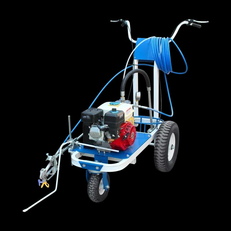 Cold Spray Road Marking Spray Machine Electric/Battery Operated Sports Field Line Painting Machines factory outlet