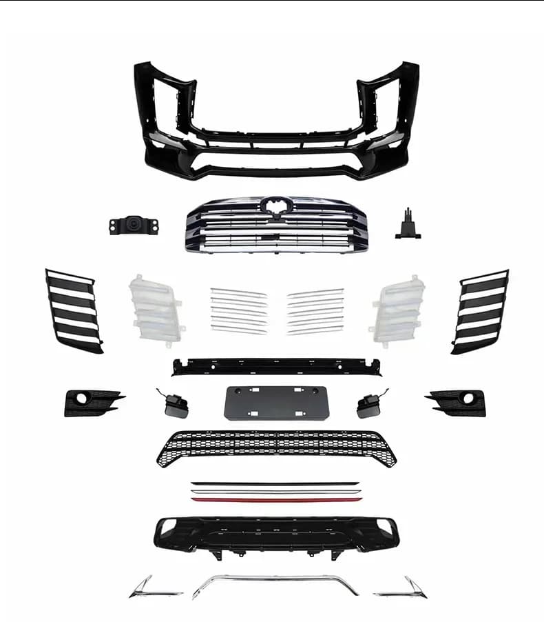 Suitable for 22  Highlander Surround Modification Sports Large Surround Exterior Accessories