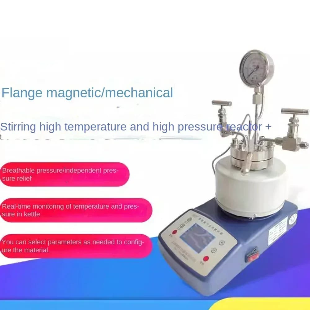 High pressure temperature Autoclave Reactor 50ml magnetic stirrer customizable Top Quality