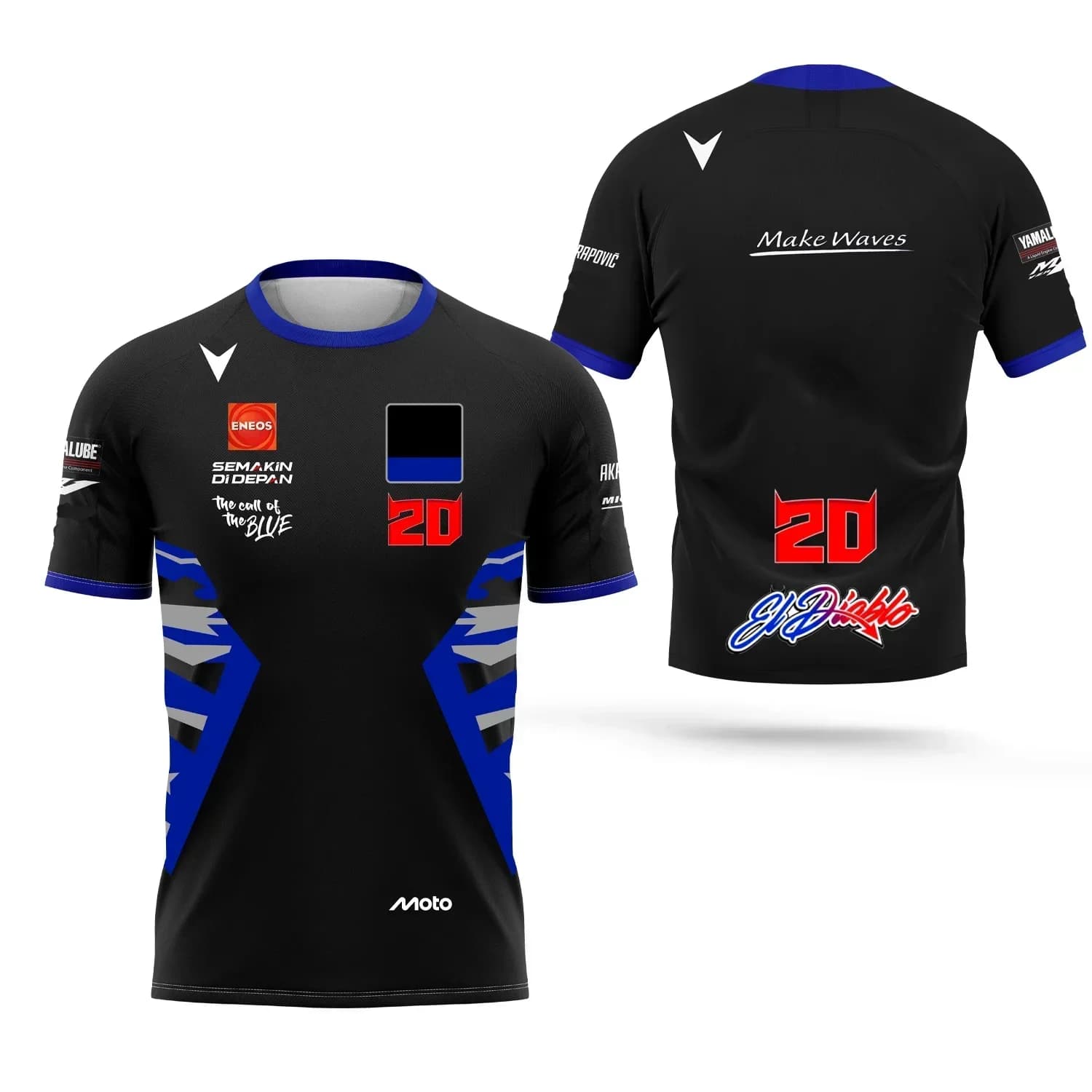 2025 Summer Trend New Motorcycle Race No.20 Fabio Quartararo Men's And Women's T-Shirts Casual Sports Cool Fashion Tops