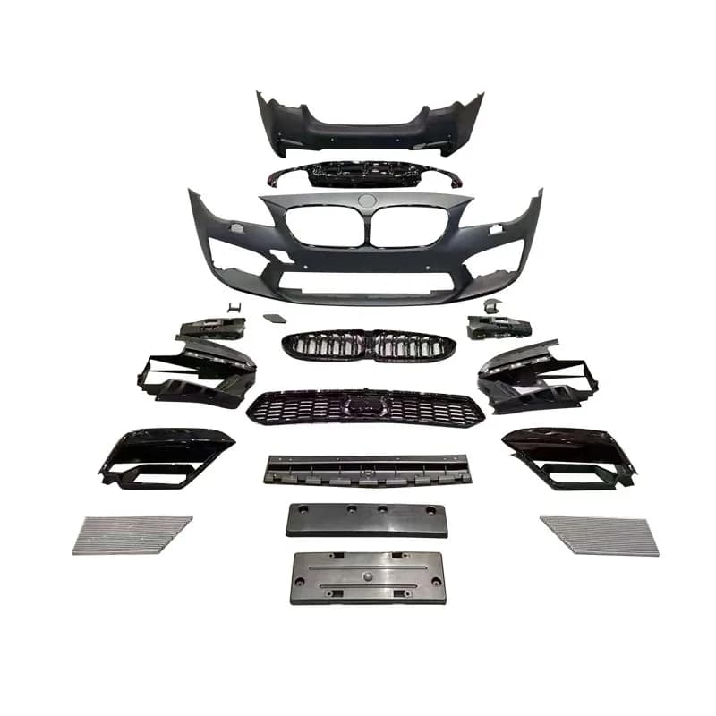 F10 to G30 M5 Body Kit - No Light Included Bumper Headlight Modification Required for Vehicle Customization