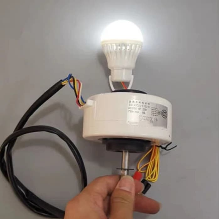 Brushless DC motor Wind Generator Hand Generator DIY power generation experiment accessories brushless wind generator