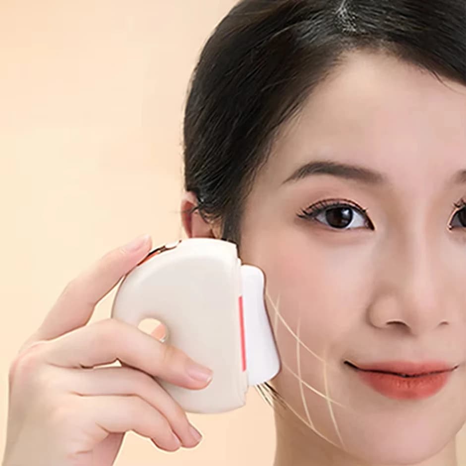 Anti-aging vibration heating electric gua sha massager tool gua sha electric gua sha massage