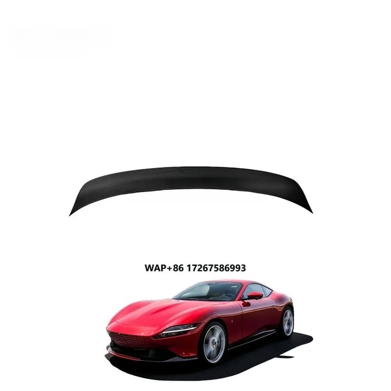 High Performance Dry Carbon Fiber Body Kit Rear Spoiler Rear Wing for