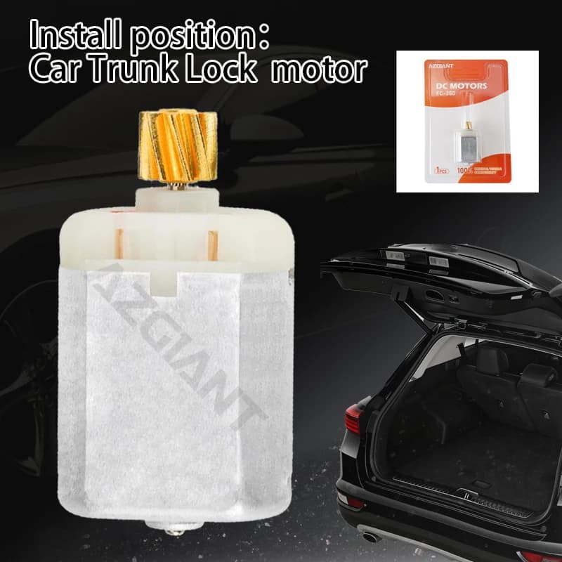 AZGIANT B3457.02 301551 For Audi RS4 RS6 Avant RS7 Sportback Car Rear Trunk Tailgate Lock Latch Actuator Motor 9 Teeth gear tool