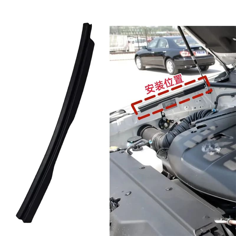 Hood Rubber Lining Seal Strip for Lexus GX470 Toyota-a Land Cruiser Prado LC120 2003-2009 FJ120 Front Hood Weatherstrip Rubber