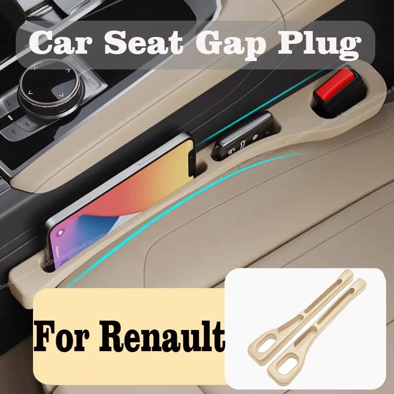 Car Seat Gap Plug Strip Leak-Organizer Proof Strip Filler For Renault Clio Twigo Megane Austral Captur ZOE A110 Accessories