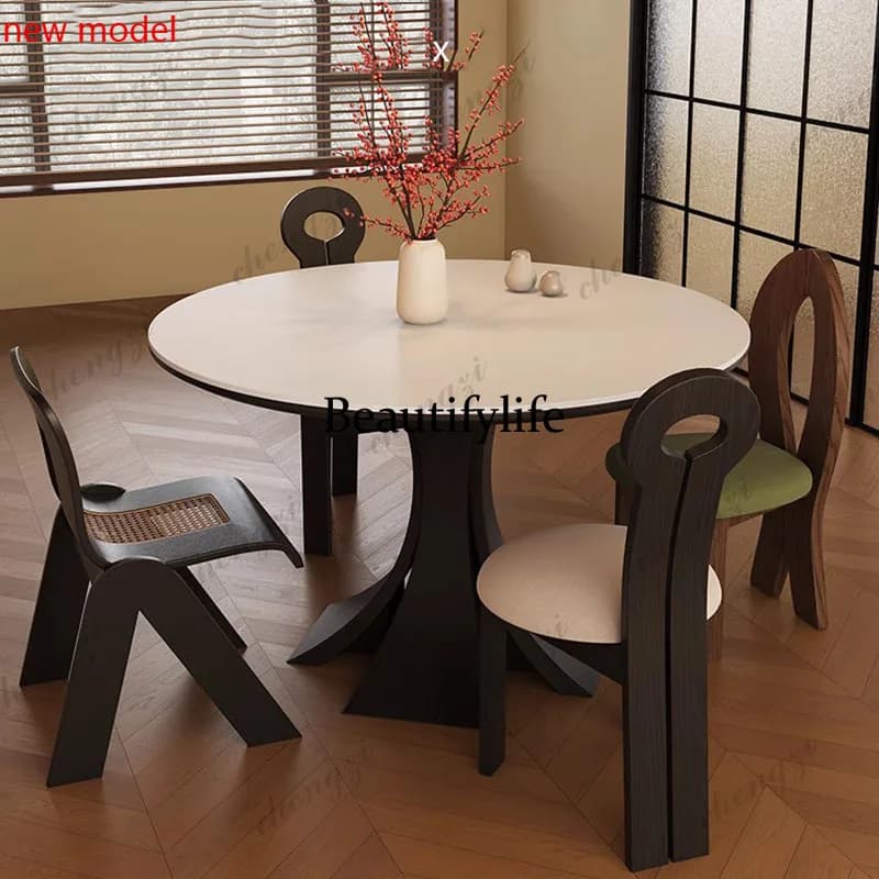 Lounge Coffee Dining Table Chairs Modern Mahjong Children Dining Table Poker Living Room Mesas De Comedor Kitchen FurnitureN138