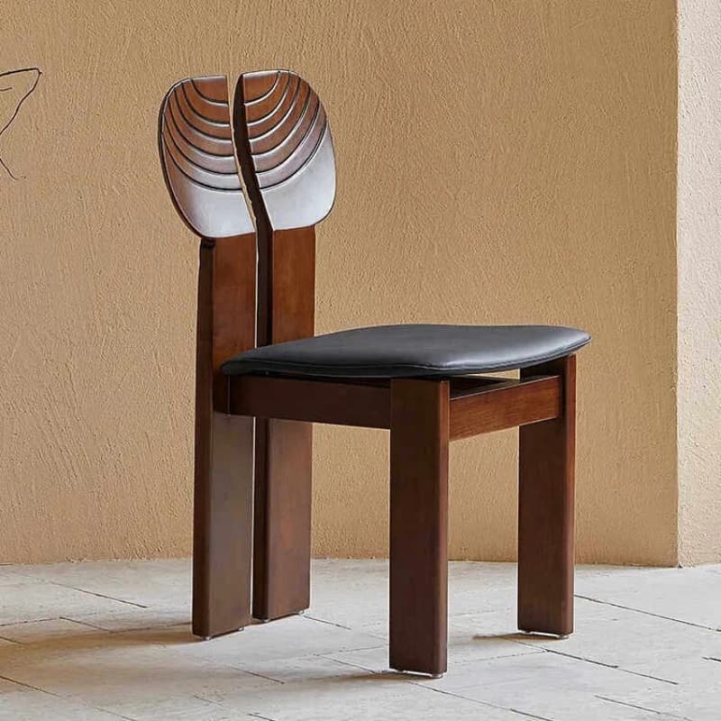 light luxury dining chair wooden medieval living room dining chair aesthetic designer krzesla do jadalni zestaw 2 home furniture