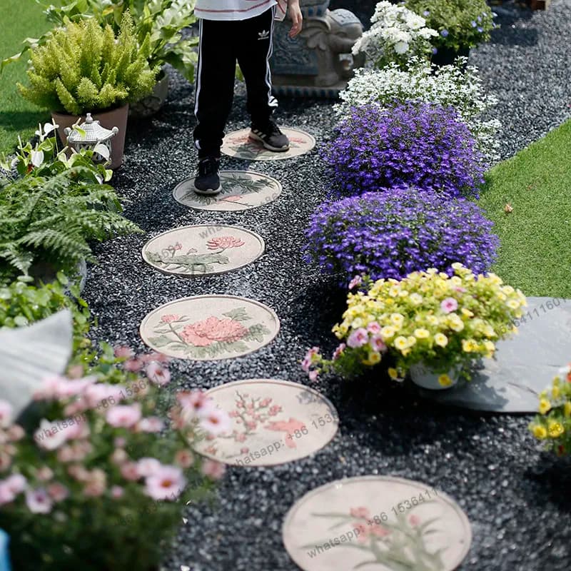 Villa garden park antique artificial cultural stone floor step board, Tingbu outer floor tiles paving stone